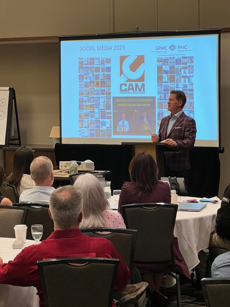 Brett McKenzie Speaks to Senior Leaders