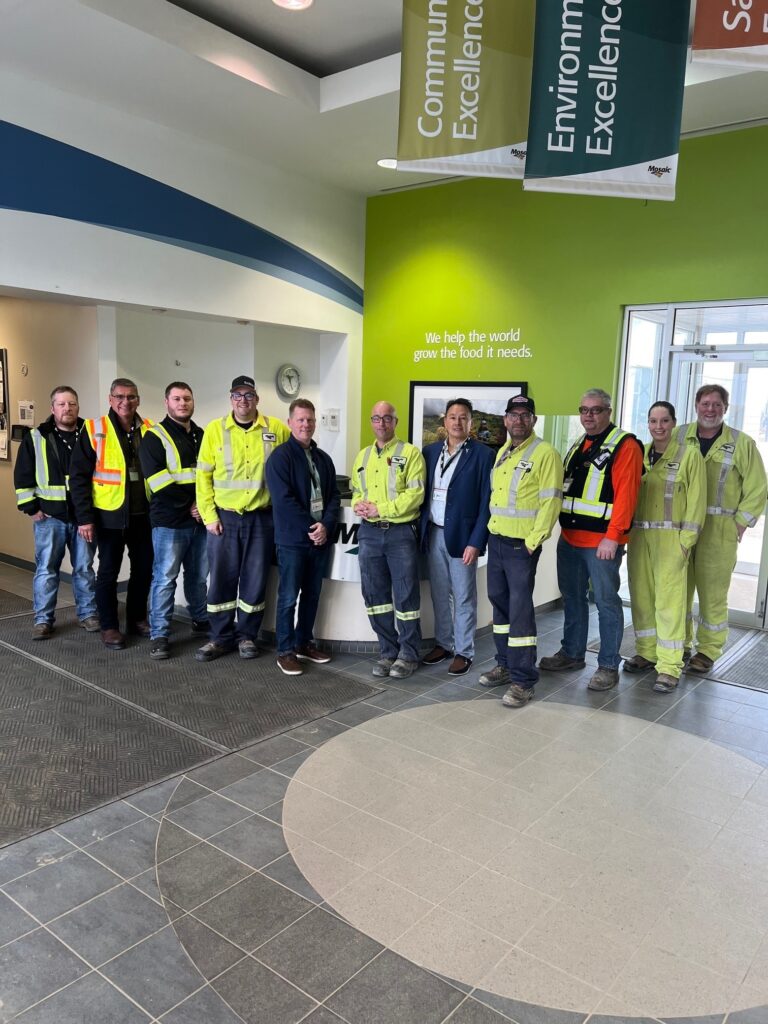 Site Meeting with GPMC, Local Union, CAM Industrial & Mosaic Representatives